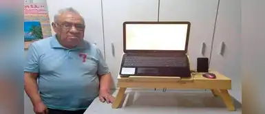 Anciano que fabrica mesas pide ayuda para venderlas y sobrevivir Anciano que fabrica mesas pide ayuda para venderlas y sobrevivir