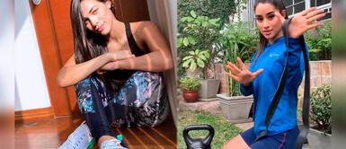 Sirena Ortiz y Romina Vignolo comparten sus rutinas de ejercicios en casa Sirena Ortiz y Romina Vignolo comparten sus rutinas de ejercicios en casa