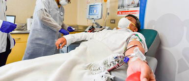 Hospital Hipólito Unanue inicia ensayo clínico con plasma convaleciente Hospital Hipólito Unanue inicia ensayo clínico con plasma convaleciente