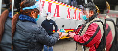 En estas provincias sí está permitido el transporte interprovincial En estas provincias sí está permitido el transporte interprovincial