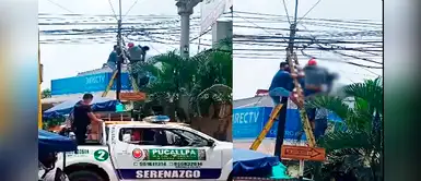 Técnico de empresa de telefonía fallece tras recibir descarga eléctrica Técnico de empresa de telefonía fallece tras recibir descarga eléctrica