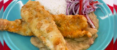Deliciosos pallares con pescado frito muy fáciles de preparar Deliciosos pallares con pescado frito muy fáciles de preparar