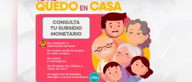 Tercer Bono ‘Yo me quedo en casa’: ¿Cómo saber si figuro en la lista? Tercer Bono ‘Yo me quedo en casa’: ¿Cómo saber si figuro en la lista?