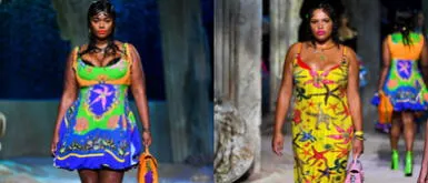 Versace incluye modelos plus size por primera vez en su historia Versace incluye modelos plus size por primera vez en su historia