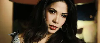 Karen Dejo irradia elegancia con vestido de alta costura Karen Dejo irradia elegancia con vestido de alta costura