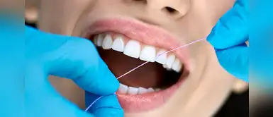 Especialista explica el uso correcto del hilo dental durante el aseo bucal Especialista explica el uso correcto del hilo dental durante el aseo bucal