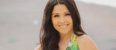 Tula Rodríguez da clases de estilo con una casaca de jean Tula Rodríguez da clases de estilo con una casaca de jean