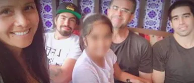 Tula junto a los hijos de Javier Carmona le dieron el último adiós al exgerente de TV Tula junto a los hijos de Javier Carmona le dieron el último adiós al exgerente de TV