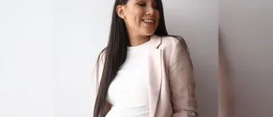 Samahara Lobatón lleva sofisticado vestido para retratar su embarazo Samahara Lobatón lleva sofisticado vestido para retratar su embarazo