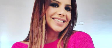 Mónica Cabrejos derrocha estilo con pícaro vestido negro Mónica Cabrejos derrocha estilo con pícaro vestido negro