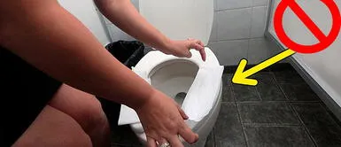 ¿Por qué jamás debes poner papel higiénico sobre el inodoro? ¿Por qué jamás debes poner papel higiénico sobre el inodoro?