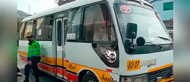 SMP: policía frustró asalto a una cúster y abatió a delincuente SMP: policía frustró asalto a una cúster y abatió a delincuente