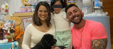 Andrea San Martín y Sebastián Lizarzaburu protagonizan baile en cumple de su hija Andrea San Martín y Sebastián Lizarzaburu protagonizan baile en cumple de su hija