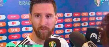 Messi sobre los árbitros: "Ojalá Conmebol haga algo. Brasil maneja todo" Messi sobre los árbitros: "Ojalá Conmebol haga algo. Brasil maneja todo"