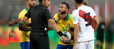 Conmebol difunde el audio del VAR sobre el penal cobrado a Neymar Conmebol difunde el audio del VAR sobre el penal cobrado a Neymar