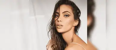 Natalie Vértiz causa revuelo con imponente vestido de terciopelo azul Natalie Vértiz causa revuelo con imponente vestido de terciopelo azul