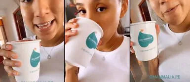 Samahara Lobatón toma jugo con su placenta para aprovechar sus "beneficios" Samahara Lobatón toma jugo con su placenta para aprovechar sus "beneficios"