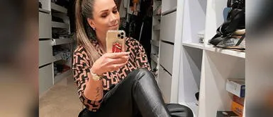 Melissa Klug marca la pauta de verano con blusa fresca y cómoda Melissa Klug marca la pauta de verano con blusa fresca y cómoda