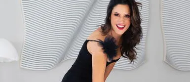 María Pía Copello causa sensación con outfit total black con botas XL María Pía Copello causa sensación con outfit total black con botas XL