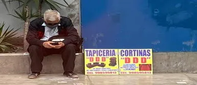 Anciano que fabrica cortinas pide ayuda para venderlas y poder sobrevivir Anciano que fabrica cortinas pide ayuda para venderlas y poder sobrevivir