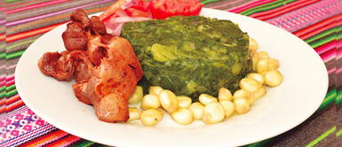 Picante de yuyo con mollejitas, un platillo con bastante hierro y proteína Picante de yuyo con mollejitas, un platillo con bastante hierro y proteína