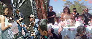 Joven invita a personas sin hogar para que la acompañen en su fiesta de 15 años Joven invita a personas sin hogar para que la acompañen en su fiesta de 15 años