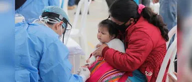 Minsa pide a madres y padres que vacunen a sus infantes contra la polio Minsa pide a madres y padres que vacunen a sus infantes contra la polio