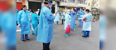 50 brigadas de salud aplican vacunas en La Victoria tras el caso de difteria 50 brigadas de salud aplican vacunas en La Victoria tras el caso de difteria