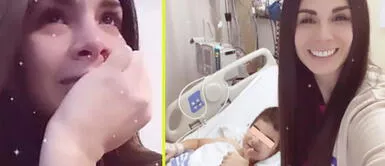 Sully Sáenz se quiebra al ver que su hijo escuchar gracias a implante tras operación Sully Sáenz se quiebra al ver que su hijo escuchar gracias a implante tras operación