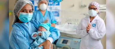 Bebé nacido con 580 gramos vence al coronavirus tras 4 meses de lucha Bebé nacido con 580 gramos vence al coronavirus tras 4 meses de lucha