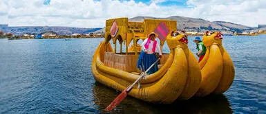 Puno: artesanos de Los Uros se alistan para recibir a los turistas Puno: artesanos de Los Uros se alistan para recibir a los turistas