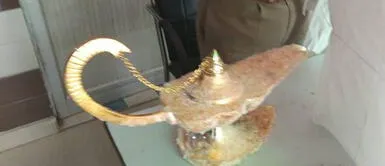 India: hombres estafaban a turistas con supuesta “lámpara de Aladino” India: hombres estafaban a turistas con supuesta “lámpara de Aladino”