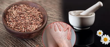 La linaza y la manzanilla: dos remedios naturales contra la flebitis La linaza y la manzanilla: dos remedios naturales contra la flebitis