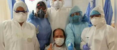 Paciente diabético gana la batalla al coronavirus tras 14 días en UCI Paciente diabético gana la batalla al coronavirus tras 14 días en UCI