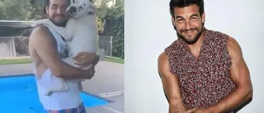 Mario Casas se roba el corazón de sus fans al bailar con su perro en brazos Mario Casas se roba el corazón de sus fans al bailar con su perro en brazos