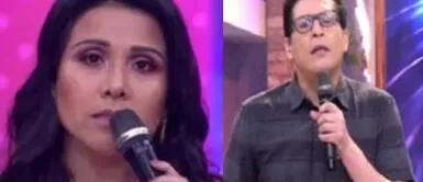Tula Rodríguez sorprendida reacciona a comentario de Carloncho Tula Rodríguez sorprendida reacciona a comentario de Carloncho