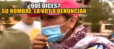SMP: Piden identificar a mujer que sopló en el rostro a periodista de ATV SMP: Piden identificar a mujer que sopló en el rostro a periodista de ATV