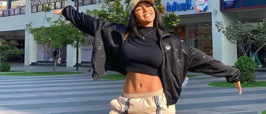 Vania Bludau baila para festejar su llegada a Perú Vania Bludau baila para festejar su llegada a Perú