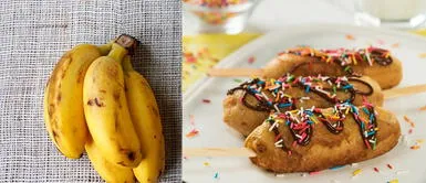 Divertidas y sabrosas brochetas de plátano muy fáciles de hacer Divertidas y sabrosas brochetas de plátano muy fáciles de hacer