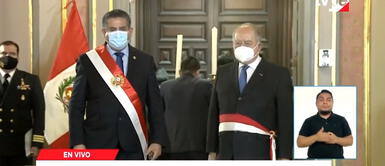 Ántero Flores-Aráoz juró como presidente de Consejo de Ministros Ántero Flores-Aráoz juró como presidente de Consejo de Ministros
