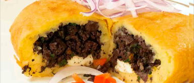 Papa rellena de sangrecita: un modesto alimento que contiene más hierro que la carne Papa rellena de sangrecita: un modesto alimento que contiene más hierro que la carne