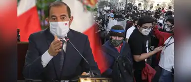 Walter Martos a jóvenes de marcha: "Gracias por darnos un ejemplo de dignidad nacional" Walter Martos a jóvenes de marcha: "Gracias por darnos un ejemplo de dignidad nacional"