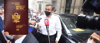Martín Vizcarra dejó su pasaporte en Fiscalía y pidió que se levante su secreto bancario Martín Vizcarra dejó su pasaporte en Fiscalía y pidió que se levante su secreto bancario