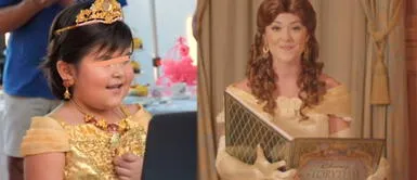 Niña con leucemia cumple su deseo y se convierte en princesa Disney Niña con leucemia cumple su deseo y se convierte en princesa Disney