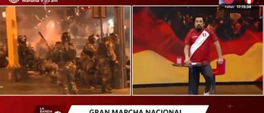 Aldo Miyashiro se pronunció sobre la violencia contra los protestantes Aldo Miyashiro se pronunció sobre la violencia contra los protestantes