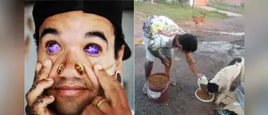 Joven cuida y alimenta a perros sin hogar, pero vecinos lo discriminan Joven cuida y alimenta a perros sin hogar, pero vecinos lo discriminan