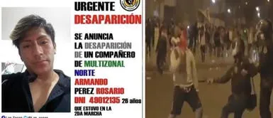Denuncian desaparición de joven que se defendió tras agresión policial Denuncian desaparición de joven que se defendió tras agresión policial