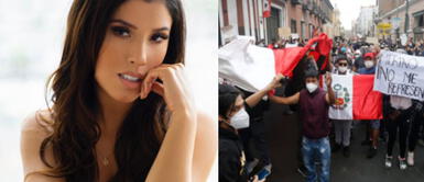 Yahaira Plascencia llora tras renuncia de Manuel Merino: "Lo logramos, Perú" Yahaira Plascencia llora tras renuncia de Manuel Merino: "Lo logramos, Perú"