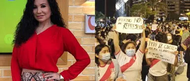 Janet Barboza indignada por joven herido en marcha: "Le han destruido la vida" Janet Barboza indignada por joven herido en marcha: "Le han destruido la vida"