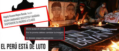 Prohíben ingresar a clases a alumnos que colocaron imagen en memoria de muertos en protestas Prohíben ingresar a clases a alumnos que colocaron imagen en memoria de muertos en protestas